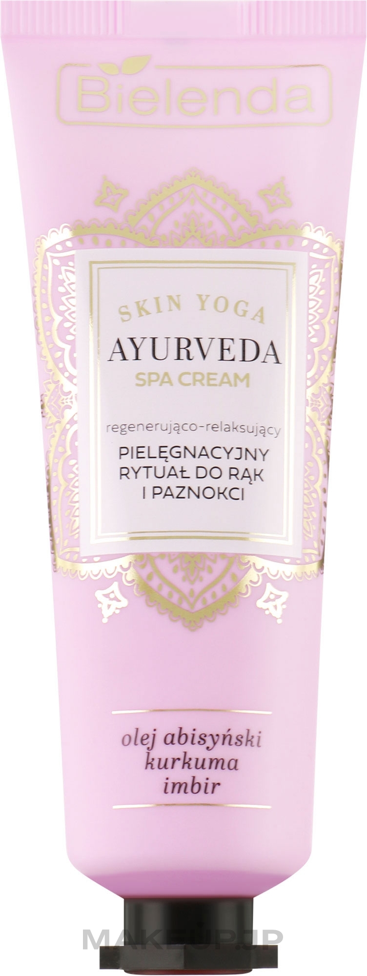 Repairing & Relaxing Hand Cream - Bielenda Ayurveda Skin Yoga Hand Cream — photo 50 ml