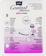 Women Bladder Control Pads, 8 pcs - Bella Control Discreet Plus — photo N2