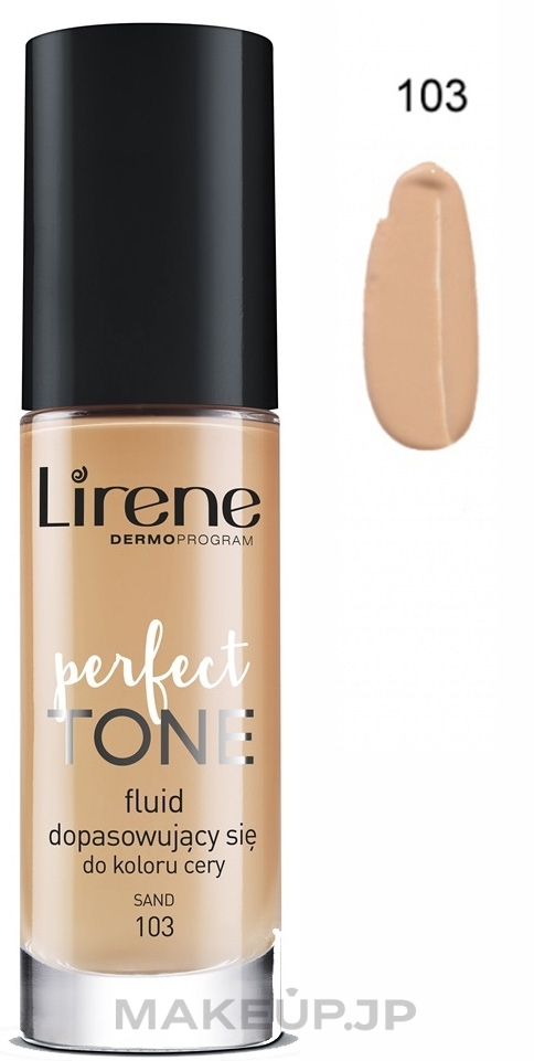 Foundation Fluid - Lirene Perfect Tone Fluid — photo 103 - Sand