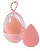 Fragrances, Perfumes, Cosmetics Makeup Sponge in Case, 38402, peach - Top Choice Blender Sponge with Case