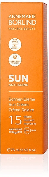 Sun Cream SPF 15 - Annemarie Borlind Sun Anti Aging Sun Cream SPF 15 — photo N14