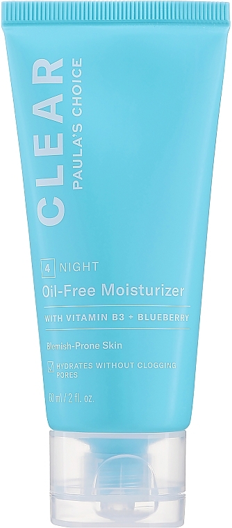 Oil-Free Face Moisturizer - Paula's Choice Clear Oil-Free Moisturizer Night — photo N1