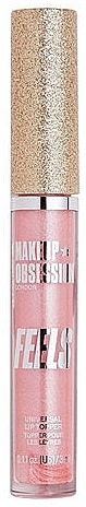 Lip Gloss with Shine - Makeup Obsession Feels Universal Lip Topper — photo N1