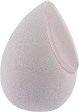 Fragrances, Perfumes, Cosmetics Makeup Sponge 2in1 with Silicone Part "Drop", WS02 - WoBs