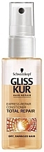 Fragrances, Perfumes, Cosmetics Express Conditioner for Stressed Dry Hair - Gliss Kur Total Repair Ecspress-Repair Conditioner (mini size)