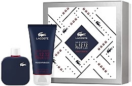 Fragrances, Perfumes, Cosmetics Lacoste Eau De Lacoste L.12.12 Pour Lui French Panache - Set (edt/100ml + sh/gel/150ml)