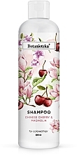 Fragrances, Perfumes, Cosmetics Colored Hair Shampoo 'Magnolia and Chinese Cherry' - Botanioteka Shampoo For Dyed Hair