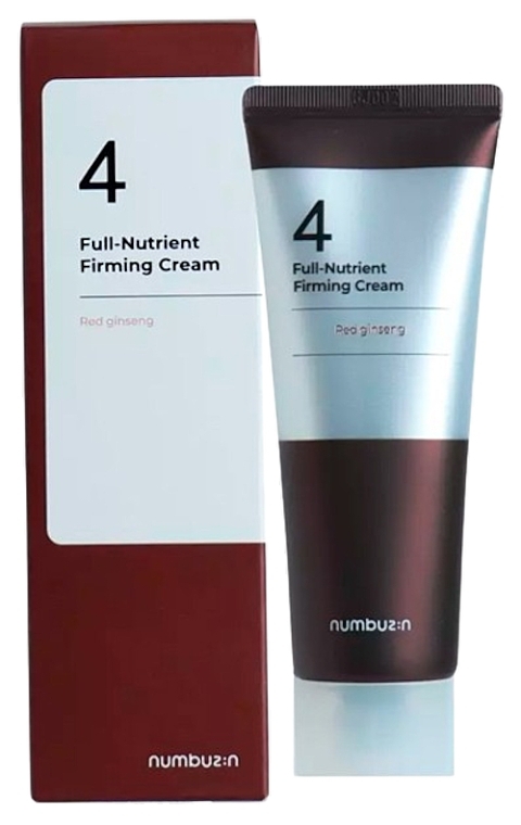 Red Ginseng Firming Face Cream - Numbuzin No.4 Full-Nutrient Firming Cream — photo N1