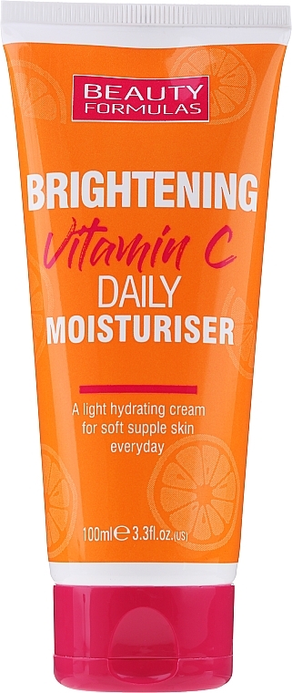 Daily Brightening Moisturizing Face Cream - Beauty Formulas Brightening Vitamin C Daily Moisturiser Cream — photo N2