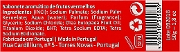 Natural Soap - Essencias De Portugal Living Portugal Nazare Red Fruits — photo N3