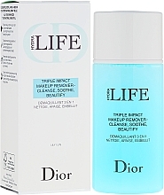 Makeup Remover 3 in 1 - Dior Hydra Life Triple Impact Makeup Remover — photo N1