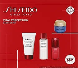 Fragrances, Perfumes, Cosmetics Set - Shiseido Vital Perfection Starter Kit (f/cr/15ml + clean/foam/30ml + f/lot/30ml + f/conc/10ml)