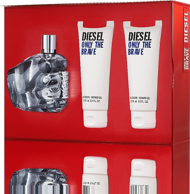 Diesel Only The Brave - Set (edt/125 ml + sh/g/2x75 ml) — photo N4