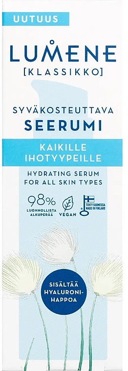 Deep Moisturizing Face Serum - Lumene Klassikko Deeply Hydration Serum — photo N4
