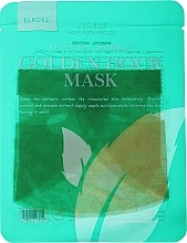 Fragrances, Perfumes, Cosmetics Soothing Facial Sheet Mask - Elroel Golden Hour Mask Green Tea Soothing