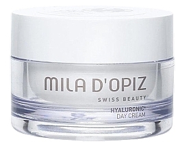 Fragrances, Perfumes, Cosmetics Day Face Cream with Hyaluronic Acid - Mila D'Opiz Hyaluronic 4 Day Cream