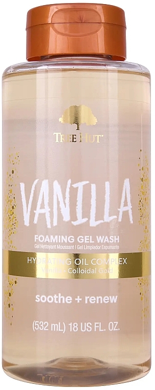 Shower Gel - Tree Hut Vanilla Foaming Gel Wash — photo N1