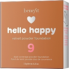 Powder Foundation - Benefit Hello Happy Velvet Powder Foundation — photo N11