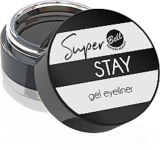 Fragrances, Perfumes, Cosmetics Gel Eyeliner - Bell Super Stay Gel Eyeliner