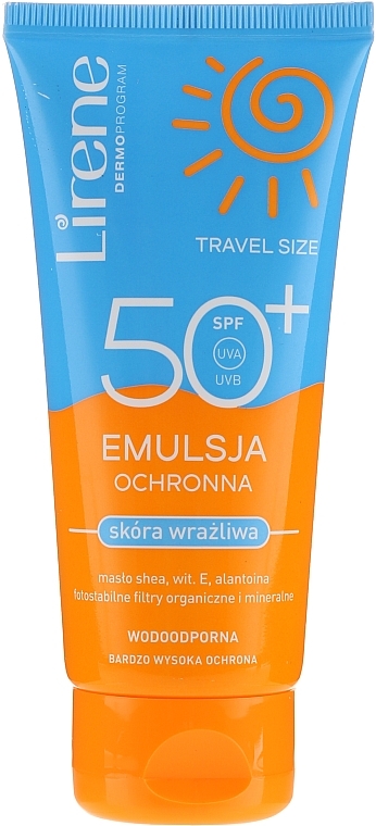 Waterproof Lotion for Tan - Lirene Sun Care SPF50 — photo N1