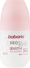 Fragrances, Perfumes, Cosmetics Roll-On Deodorant - Babaria Deo Roll-On Deodorant Sensitive