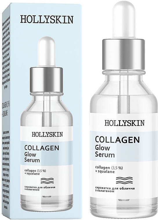 Collagen Face Serum - Hollyskin Collagen Glow Serum — photo N2