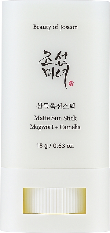 Matte Sun Stick - Beauty Of Joseon Matte Sun Stick Mugwort+Camelia SPF 50+ PA++++ — photo N1