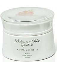 Fragrances, Perfumes, Cosmetics Moisturizing Eye Cream - Bulgarian Rose Signature Cream Around Eyes