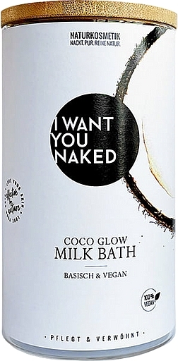 Coconut & Vitamin E Milk Bath - I Want You Naked Coco Glow Milk Bath — photo N2