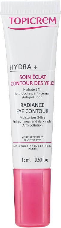 Radiance Eye Cream - Topicrem Hydra+ Radiance Eye Contour — photo N1