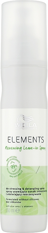 Leave-In Repair Hair Spray - Wella Professionals Elements Renewing Leave-In Spray — photo N3