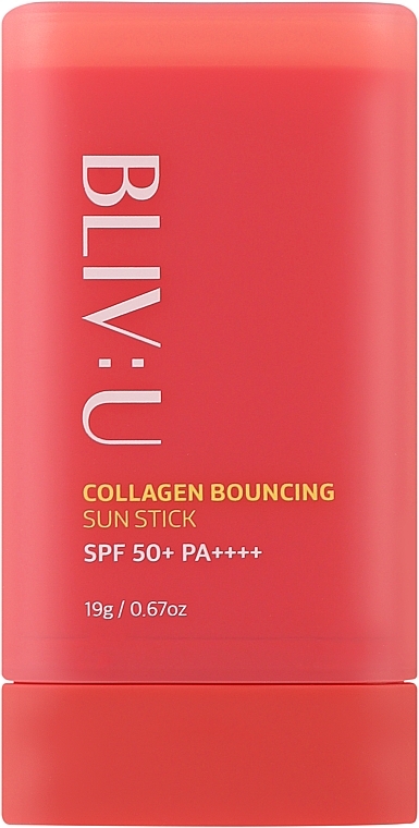 Collagen Sun Stick - Bliv:U Collagen Bouncing Sun Stick — photo N1