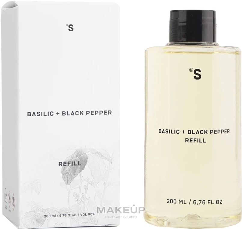 Basil + Black Pepper Diffuser Refill - Sister's Aroma Basil + Black Pepper Refill — photo N3