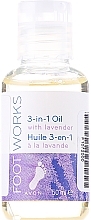 Fragrances, Perfumes, Cosmetics 3-in-1 Moisturizing Lavender Foot Oil - Avon Foot Works 3-in-1 Oil With Lavender