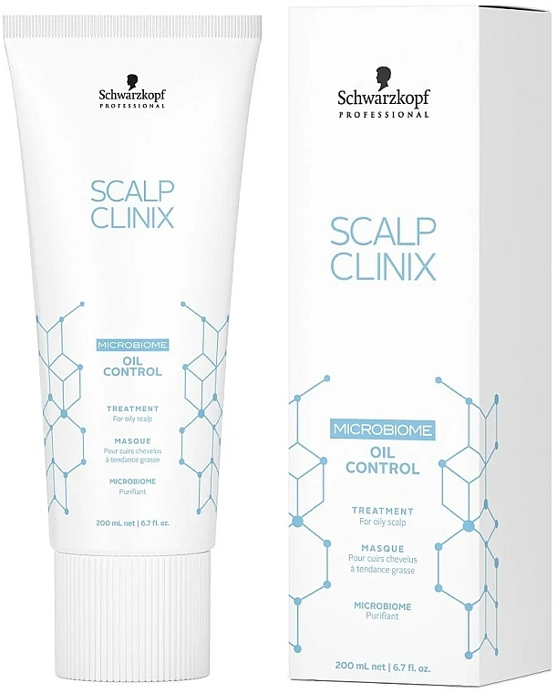 Scalp Oil Control Mask - Schwarzkopf Professional Scalp Clinix Oil Control Treatment — photo N3