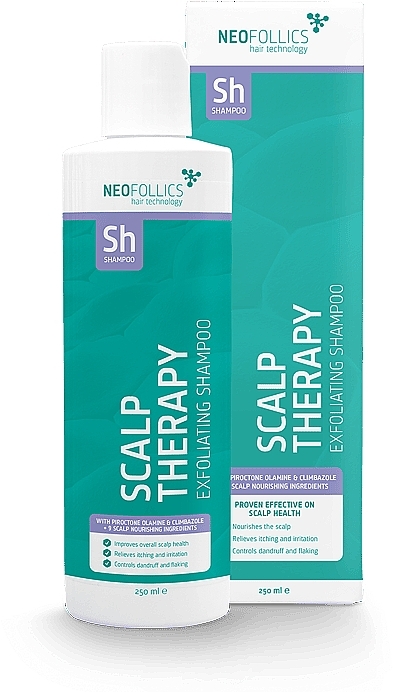 Exfoliating Shampoo - Neofollics Hair Technology Scalp Therapy Exfoliating Shampoo — photo N1