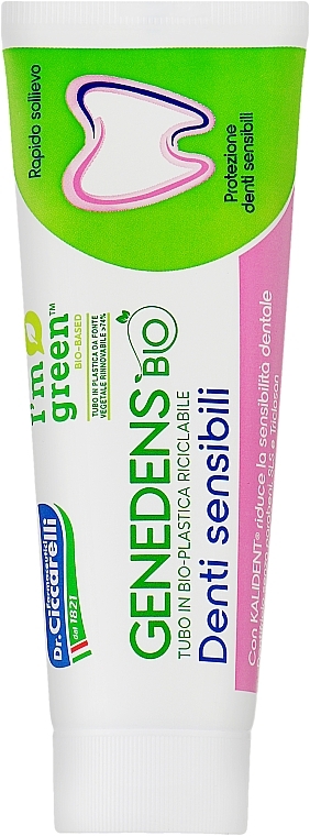 Toothpaste for Sensitive Teeth - Dr. Ciccarelli Genedens Bio Sensitive Teeth — photo N1