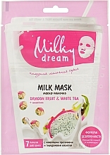 Fragrances, Perfumes, Cosmetics Dragon Fruit & White Tea Sheet Mask - Milky Dream