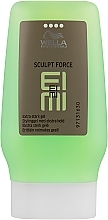 Extra Strong Hold Flubber Gel - Wella Professionals EIMI Sculpt Force Flubber Gel — photo N1