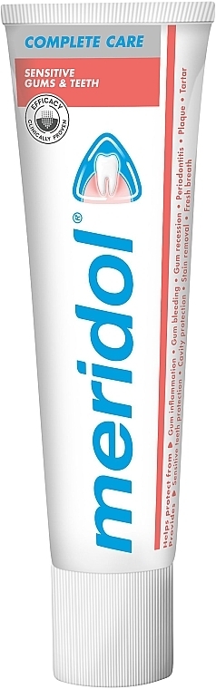 Toothpaste - meridol Complete Care Sensitiv Gums&Teeth — photo N4