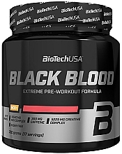 Fragrances, Perfumes, Cosmetics Korolek Pre-Workout Complex - BioTechUSA Black Blood NOX+