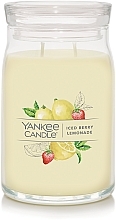 Scented Candle in Jar 'Iced Berry Lemonade' - Yankee Candle Iced Berry Lemonade — photo N2