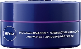 Night Cream "Youth Energy 65+" - Nivea Anti-Wrinkle Contouring Night Care 65+ — photo N3