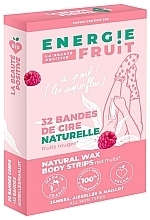 Fragrances, Perfumes, Cosmetics Natural Wax Body Strips, 32 pcs - Energie Fruit Natural Wax Body Strips Red Fruits