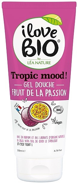 Passion Fruit Shower Gel - I love Bio Passionfruit Shower Gel — photo N1