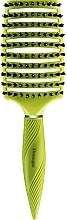 Hair Brush, green - Donegal Miscella Brush — photo N1