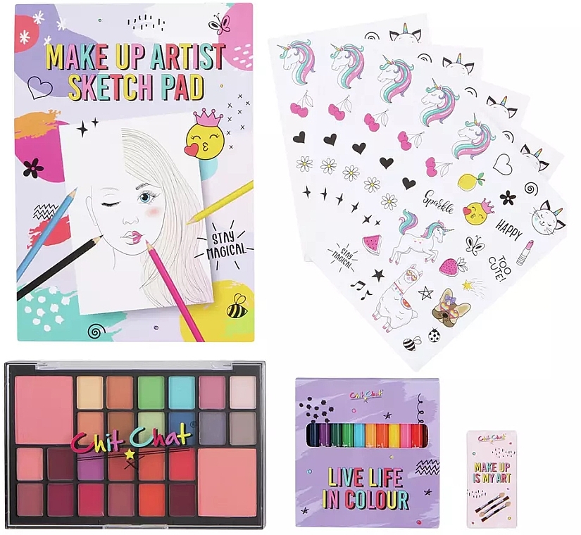Set, 12 products - Chit Chat Make Up Artist Set — photo N2
