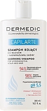 Fragrances, Perfumes, Cosmetics Soothing Shampoo for Sensitive Scalp - Dermedic Capilarte Shampoo