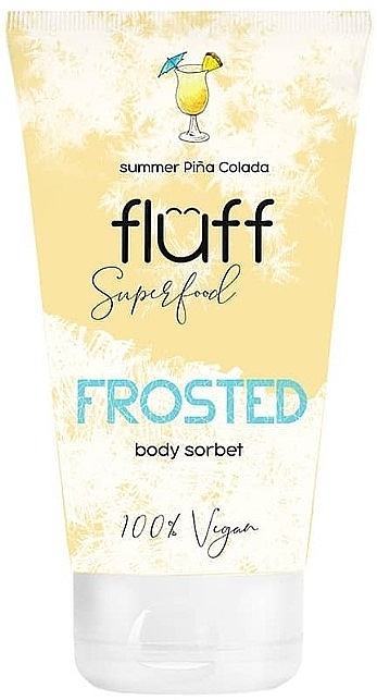 Pina Colada Body Sorbet - Fluff Body Sorbet Summer Pina Colada — photo N1