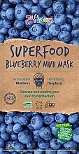 Blueberry Facial Mud Mask - 7th Heaven Superfood Blueberry Mud Mask — photo N2